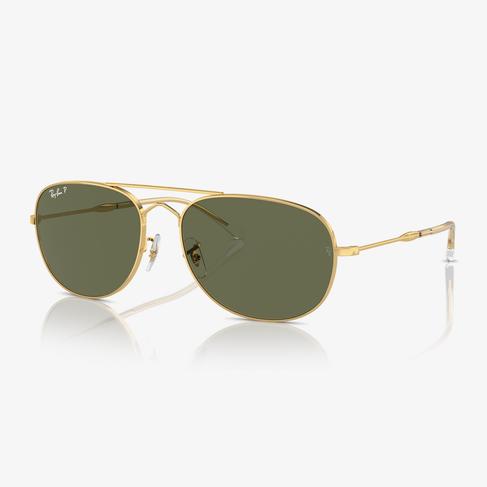  RAY-BAN Bain Bridge Unisex Altın Rengi Güneş Gözlüğü