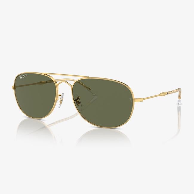  RAY-BAN Bain Bridge Unisex Altın Rengi Güneş Gözlüğü
