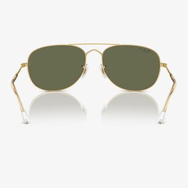  RAY-BAN Bain Bridge Unisex Altın Rengi Güneş Gözlüğü