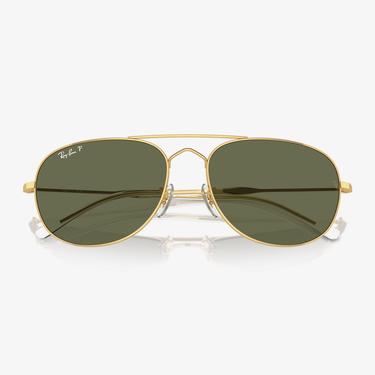  RAY-BAN Bain Bridge Unisex Altın Rengi Güneş Gözlüğü