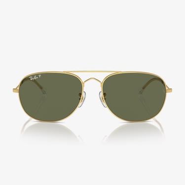  RAY-BAN Bain Bridge Unisex Altın Rengi Güneş Gözlüğü