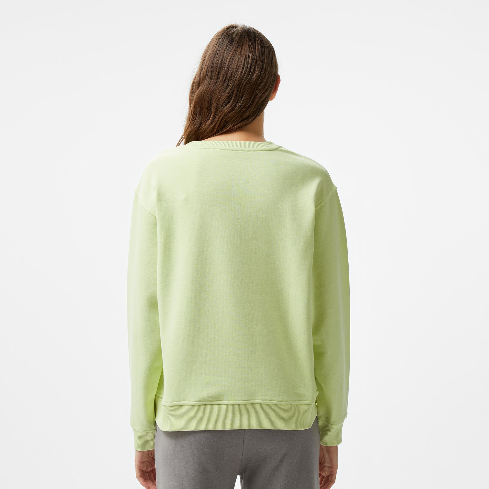 Ucla Sunniva Kadın Yeşil Sweatshirt