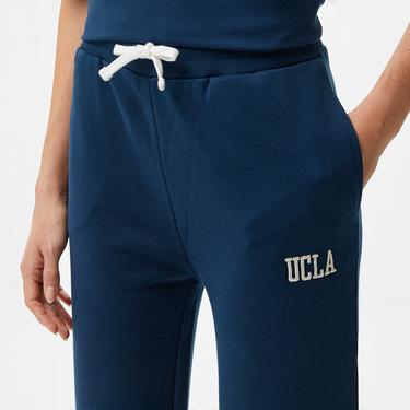  Ucla Daphne Nakışlı Kadın Lacivert Eşofman Altı