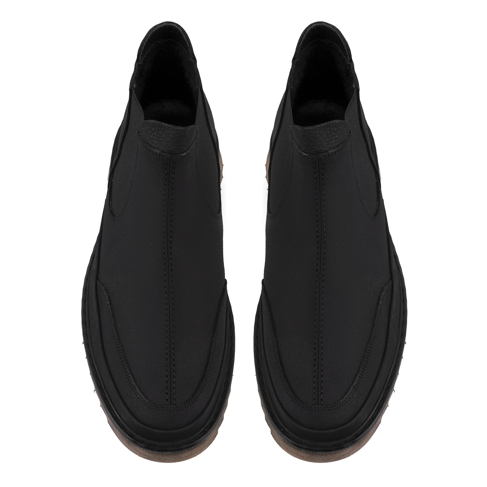 Aniana Siyah Erkek Deri Chelsea Bot