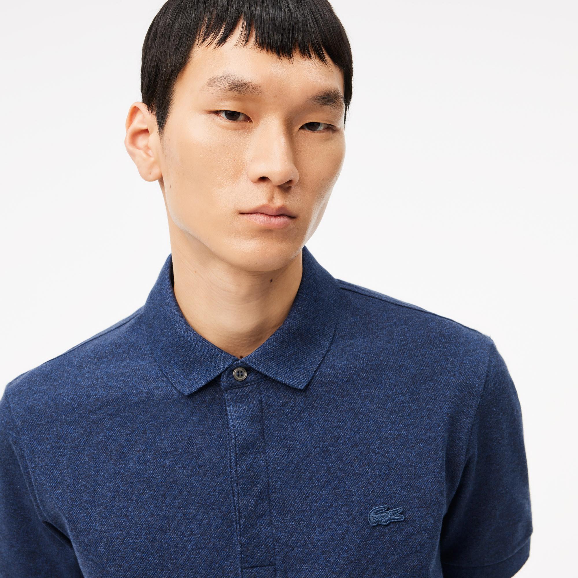 Erkek Regular Fit Koyu Mavi Paris Polo