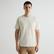 GANT Erkek Krem Regular Fit Bisiklet Yaka T-shirt