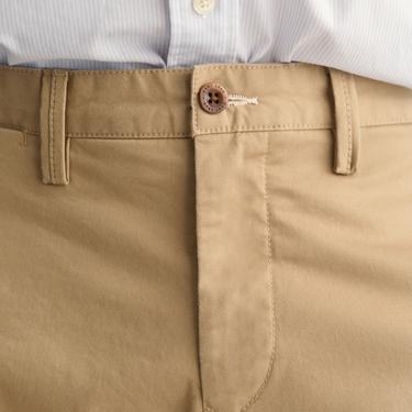  Gant Erkek Bej Relaxed Fit Chino Şort