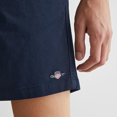 GANT Erkek Lacivert Regular Fit Logolu Şort