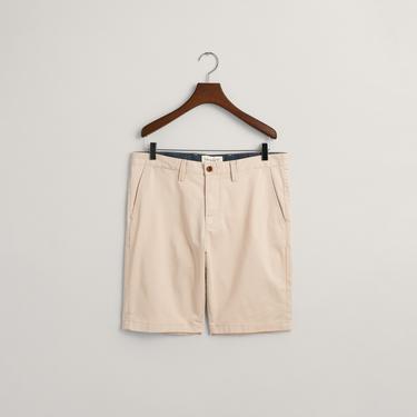  Gant Erkek Krem Relaxed Fit Chino Şort