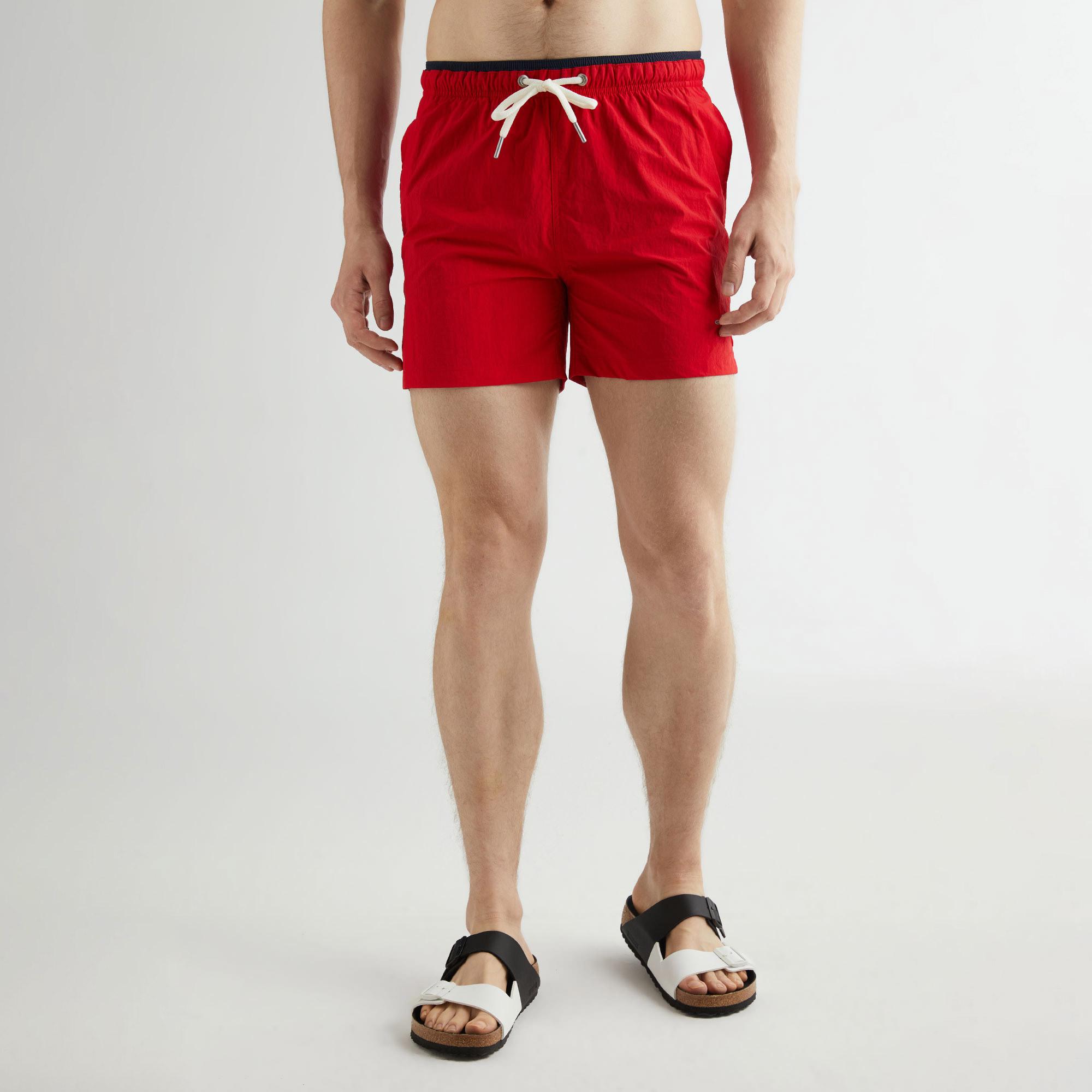 GANT Erkek Kırmızı Regular Fit Mayo Şort