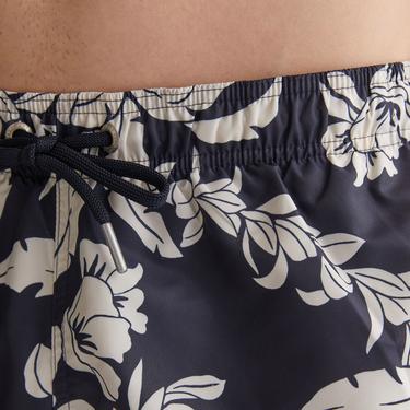  GANT Erkek Lacivert Regular Fit Desenli Mayo Şort