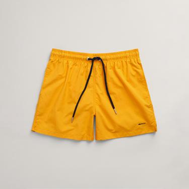  GANT Erkek Sarı Regular Fit Logolu Mayo Şort