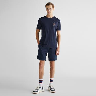  GANT Erkek Lacivert Regular Fit Logolu Şort