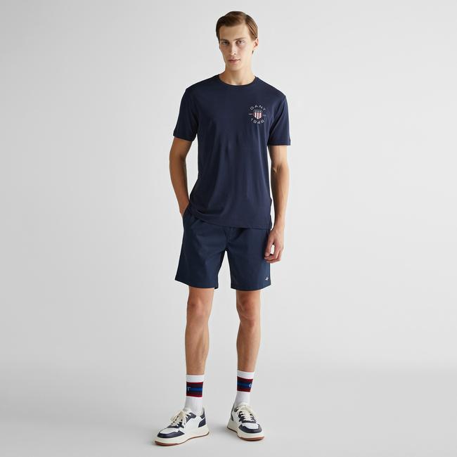  GANT Erkek Lacivert Regular Fit Logolu Şort