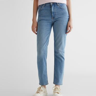  GANT Kadın Mavi Slim Fit Jean Pantolon