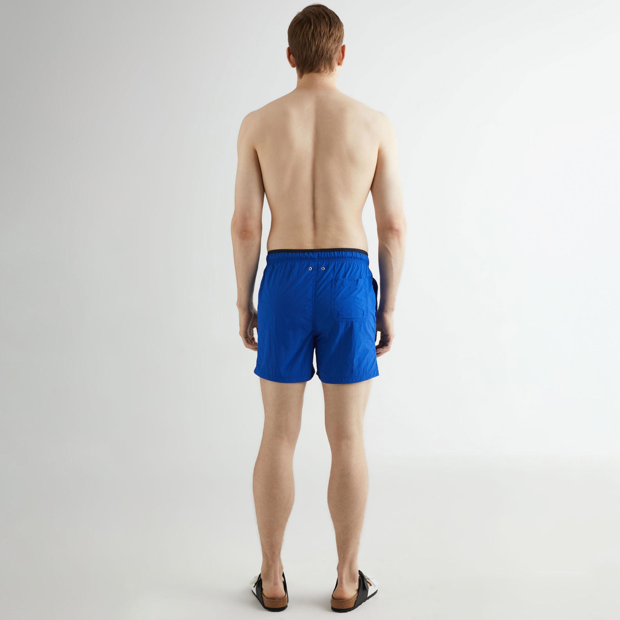 GANT Erkek Mavi Regular Fit Mayo Şort