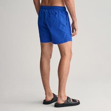  GANT Erkek Mavi Regular Fit Logolu Mayo Şort