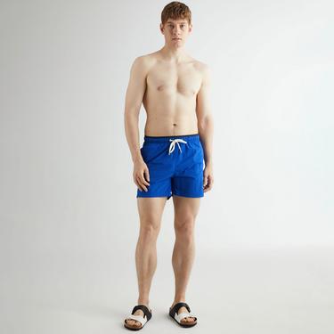  GANT Erkek Mavi Regular Fit Mayo Şort