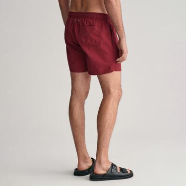  Gant Erkek Bordo Regular Fit Mayo Şort