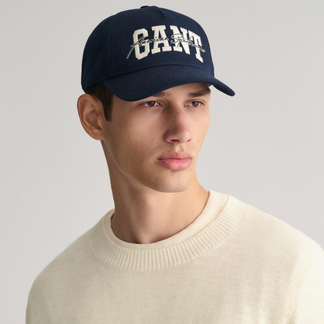  GANT Unisex Lacivert Logolu Şapka