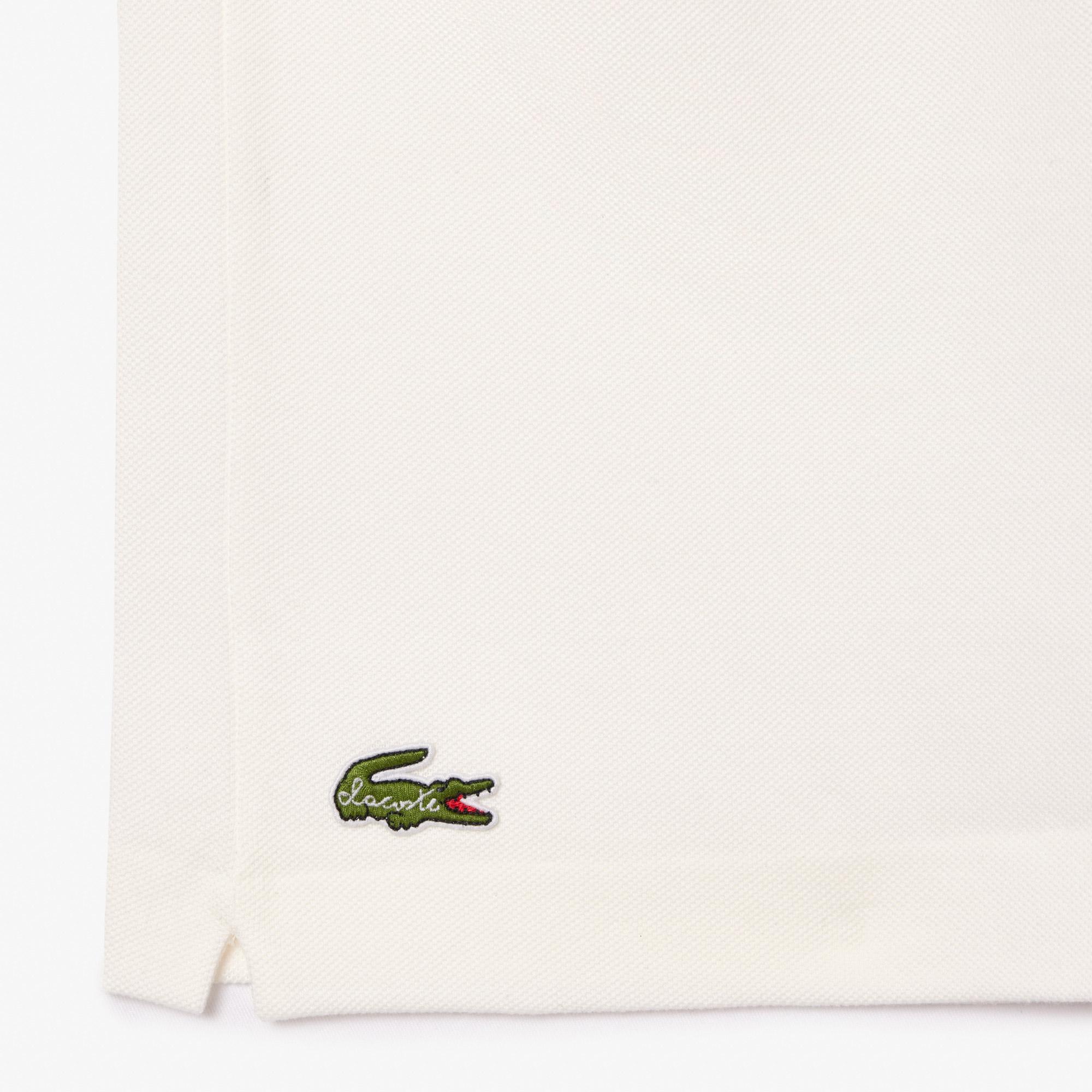 Lacoste L.12.12 Erkek Classic Fit Baskılı Bej Polo