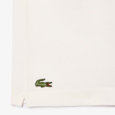 Lacoste L.12.12 Erkek Classic Fit Baskılı Bej Polo