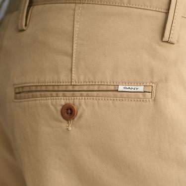  Gant Erkek Bej Relaxed Fit Chino Şort