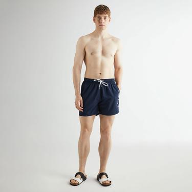  GANT Erkek Lacivert Regular Fit Logolu Mayo Şort