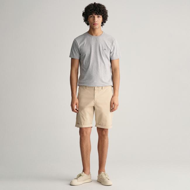  GANT Erkek Krem Regular Fit Şort