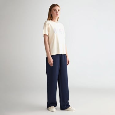  GANT Kadın Lacivert Regular Fit Pantolon