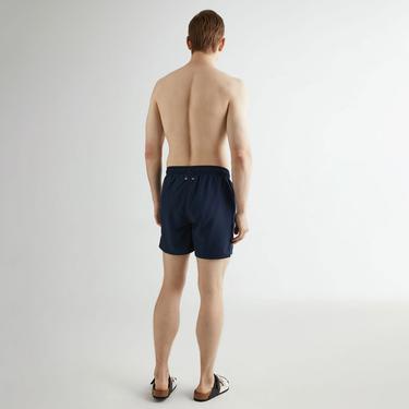  GANT Erkek Lacivert Regular Fit Logolu Mayo Şort