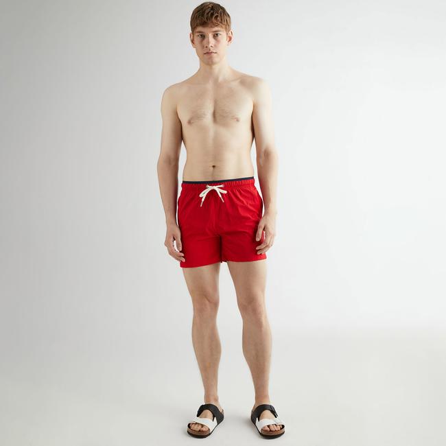  GANT Erkek Kırmızı Regular Fit Mayo Şort