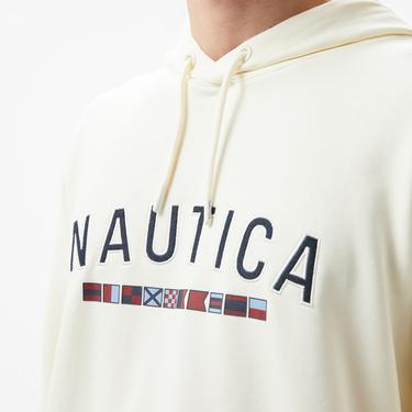  Nautica Erkek Beyaz Regular Fit Sweatshirt