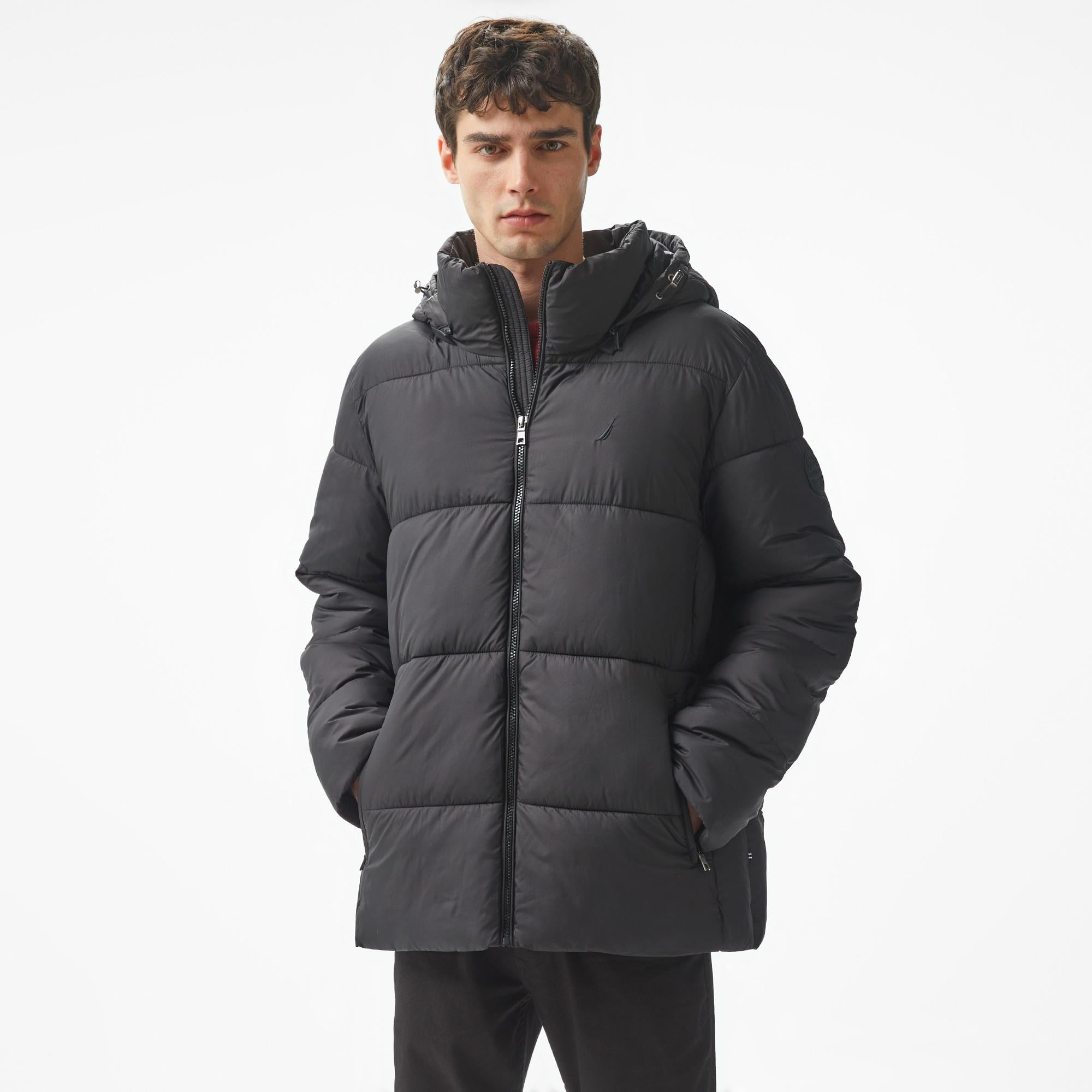 Nautica Erkek Siyah Mont