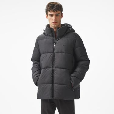  Nautica Erkek Siyah Mont