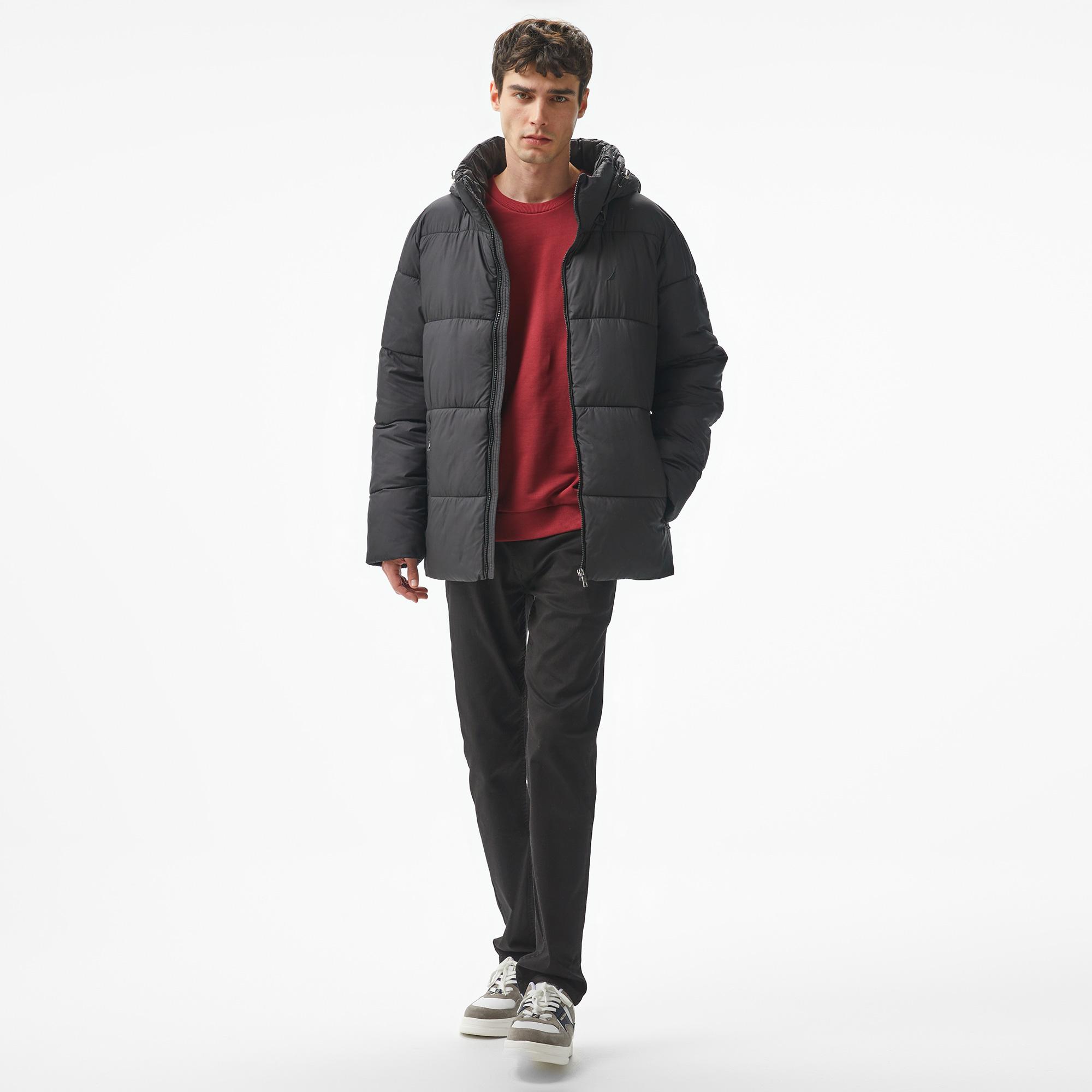 Nautica Erkek Siyah Mont