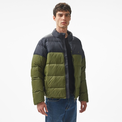  Nautica Erkek Yeşil Mont