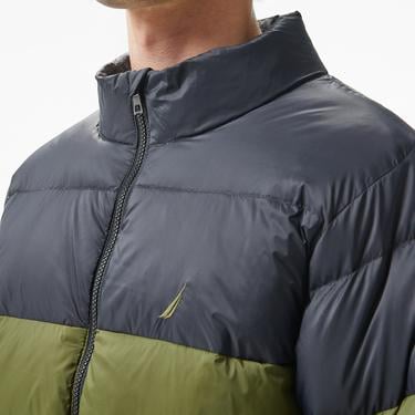  Nautica Erkek Yeşil Mont