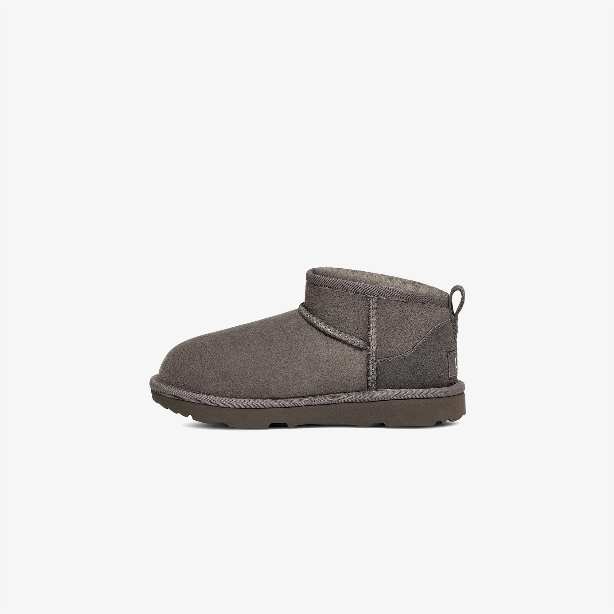 UGG Classic Ultra Mini Çocuk Gri Bot