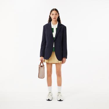  Lacoste Heritage Canvas Kadın Bej Omuz Çantası