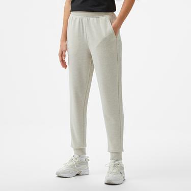  Calvin Klein Jogger Kadın Krem Jogger Pantolon
