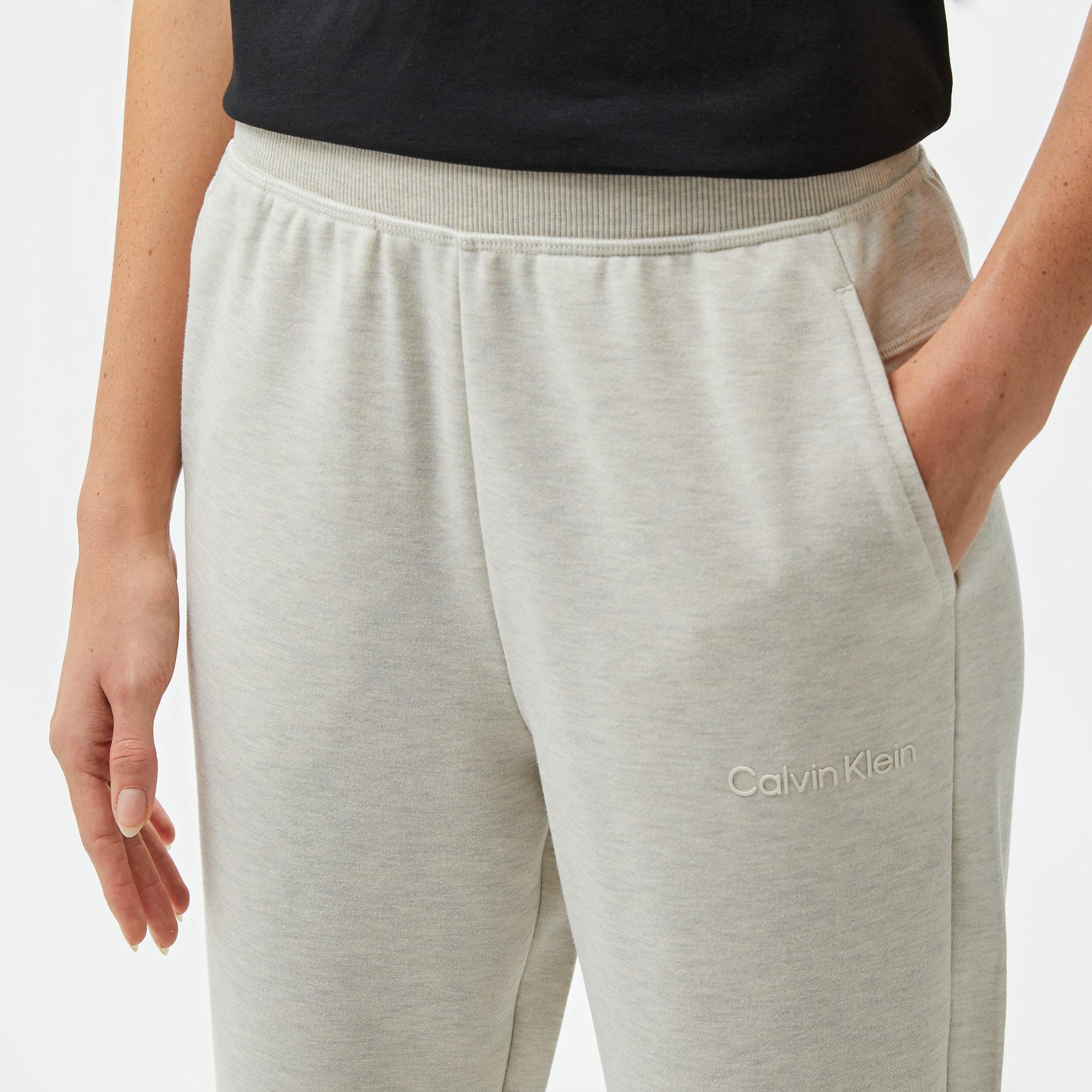 Calvin Klein Jogger Kadın Krem Jogger Pantolon