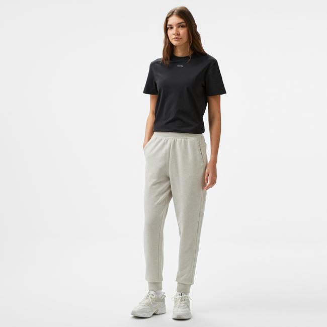  Calvin Klein Jogger Kadın Krem Jogger Pantolon