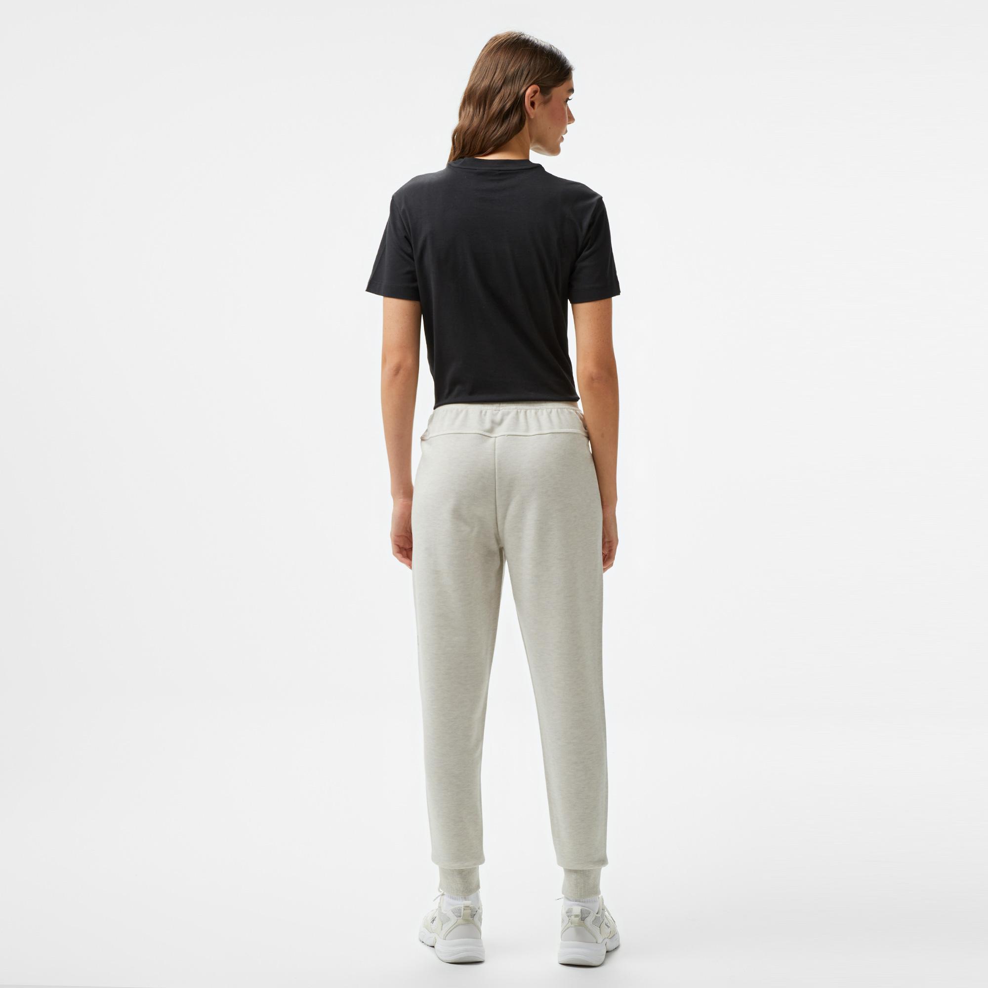 Calvin Klein Jogger Kadın Krem Jogger Pantolon