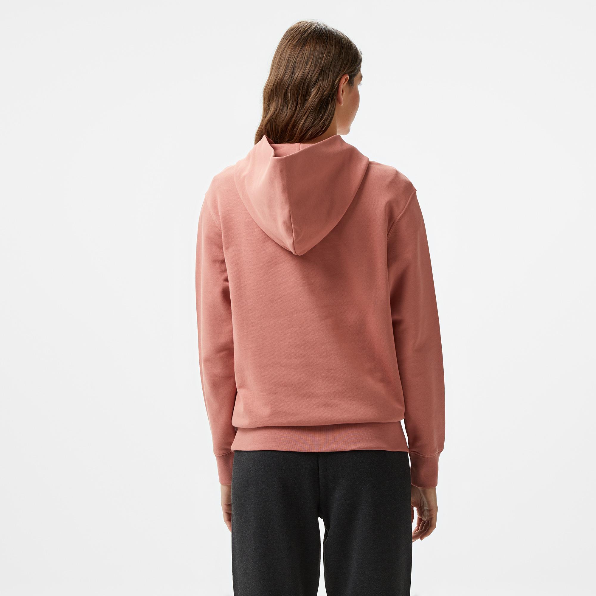 Calvin Klein Emb Graphic Relaxed Kadın Turuncu Hoodie
