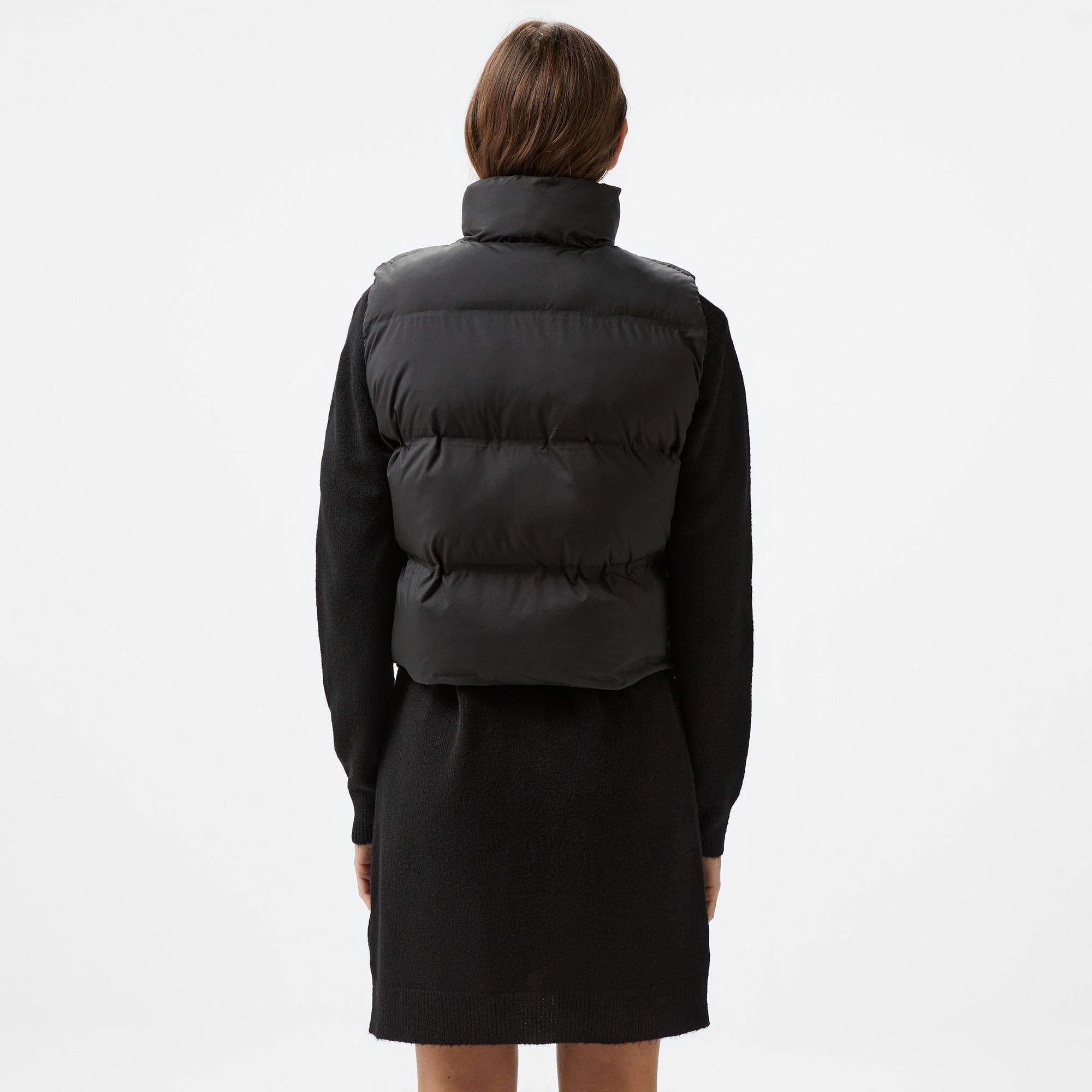 Nautica Kadın Siyah Şişme Yelek