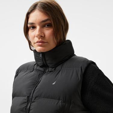  Nautica Kadın Siyah Şişme Yelek