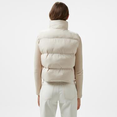  Nautica Kadın Kırık Beyaz Şişme Yelek