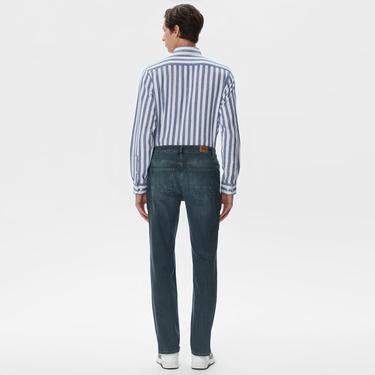  Nautica Erkek Lacivert Slim Fit Denim Pantolon