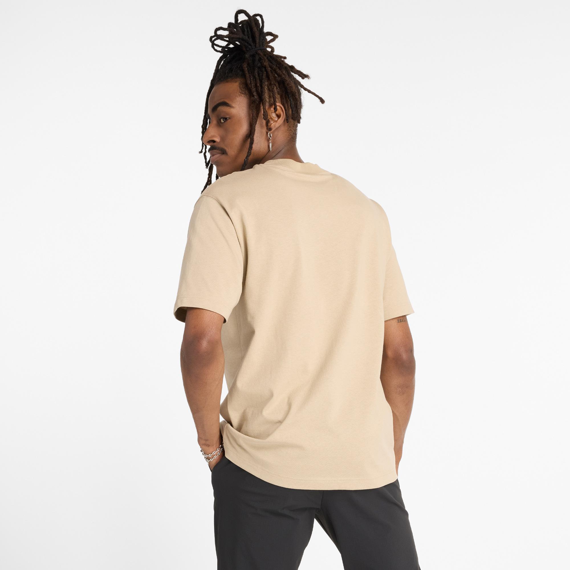 New Balance Athletics Relaxed Grandma Erkek Kahverengi T-Shirt